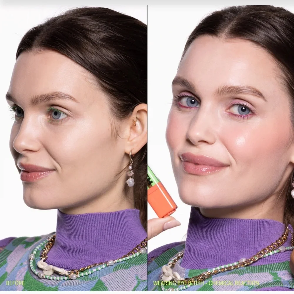 🌿 YOUTH FLORA Color Changing Blush Oil + LUCKY CHICK Lip & Cheek Multi Stick